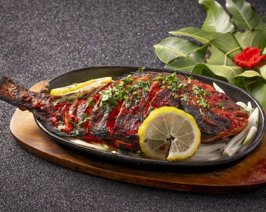 Tandoori fish
